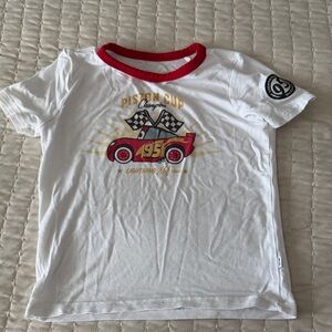 Little Sleepies White and Red Kids Shirt